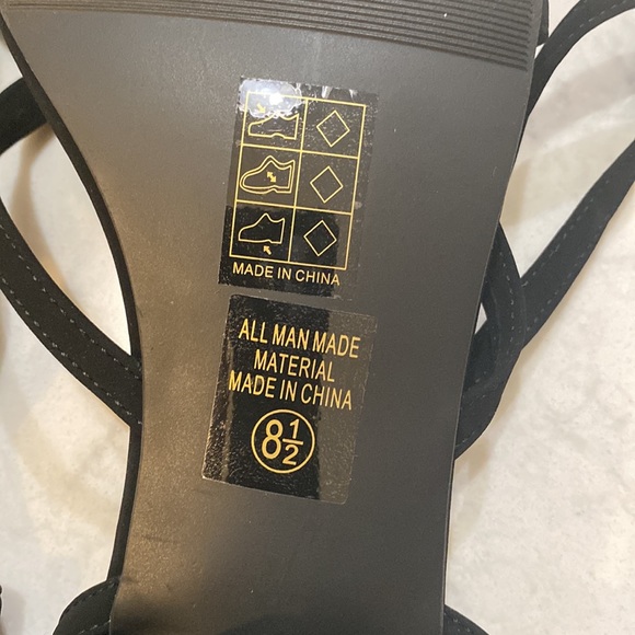 NWOB SheIn sandals with wrap around knee laces women size 8.5 sexy lit 🔥❤️🔥 - Picture 8 of 8